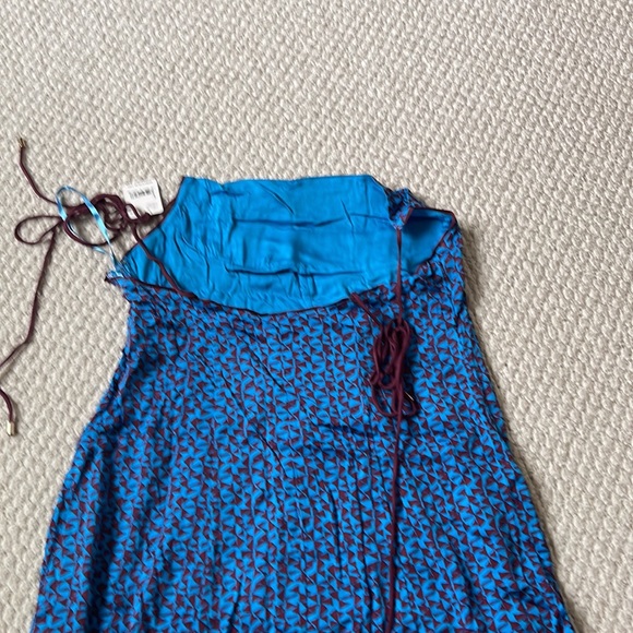 Free People Kai Print Tie Strap Minidress - Picture 6 of 9